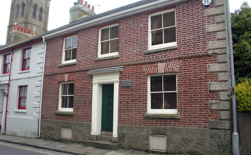 The Branwell House in Penzance, Cornwall