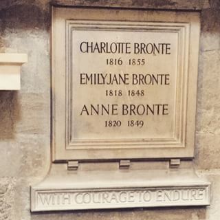 Bronte memorial, poet's corner