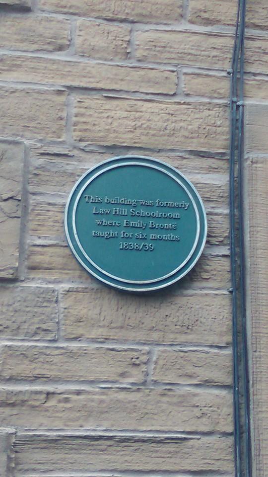 Emily Bronte plaque