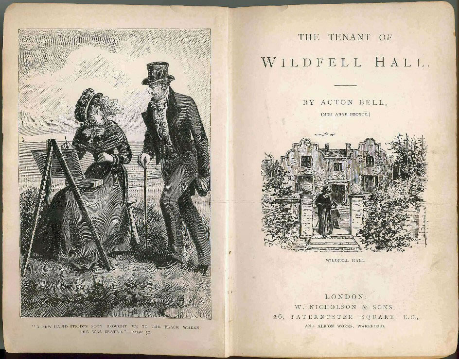 The Tenant Of Wildfell Hall inside cover