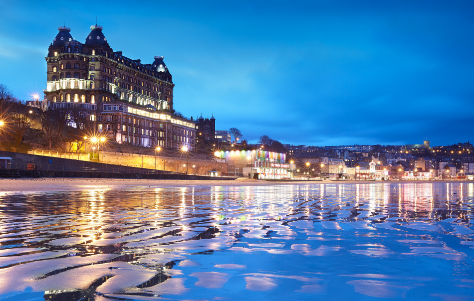 Grand Hotel at night