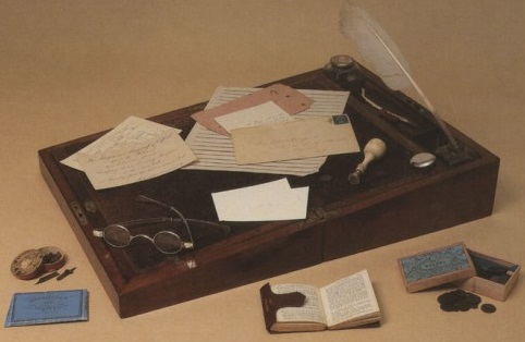 Charlotte Bronte's writing desk