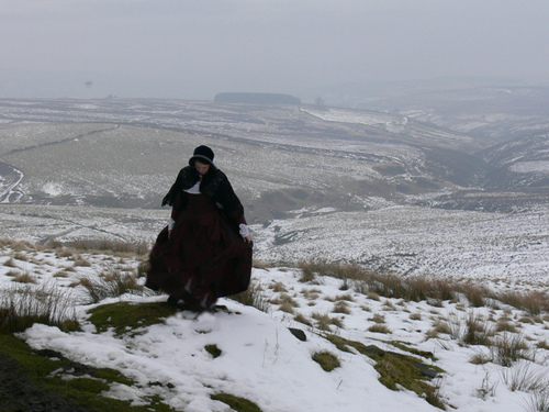 The Funeral Of Emily Brontë