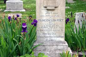 Keats' grave, Rome