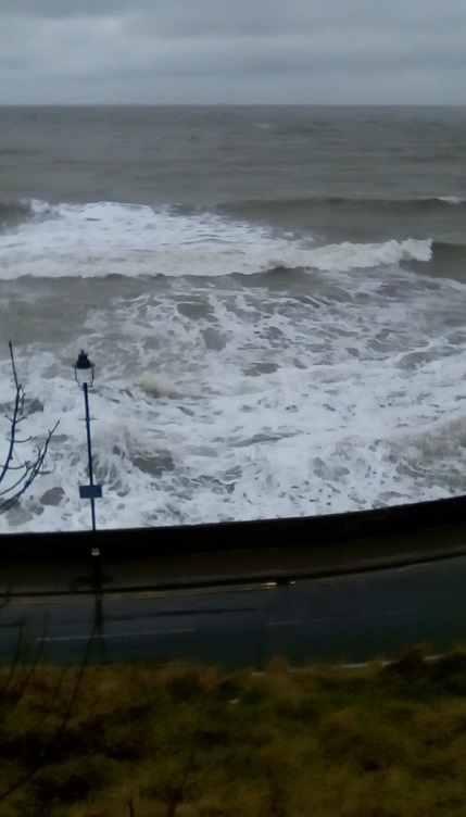 Scarborough's roaring waves