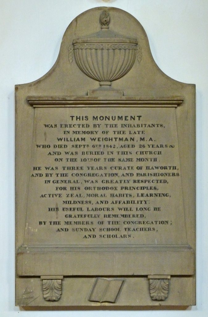 Weightman plaque