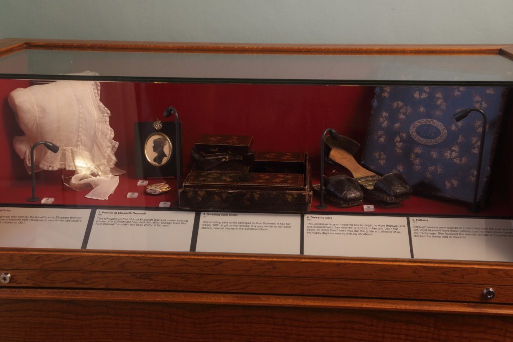 Aunt Branwell display case