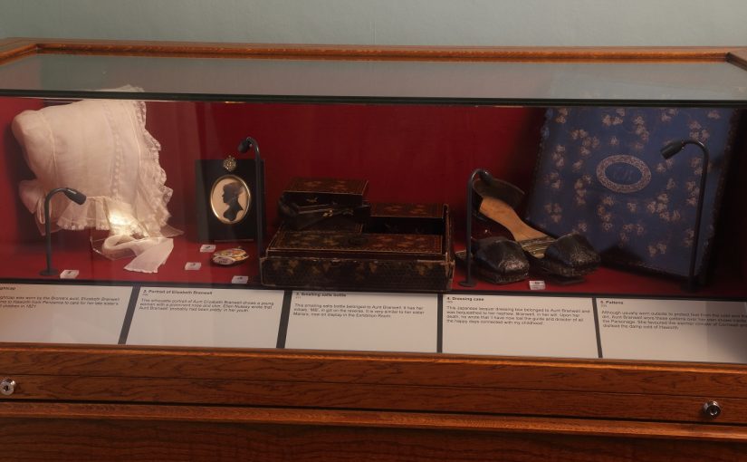 Aunt Branwell display case