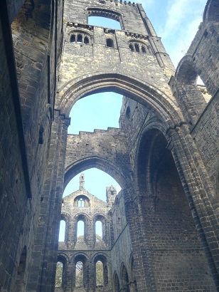 Kirkstall Abbey arches