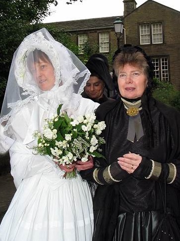 Charlotte. Margaret Wooler and Ellen in the background