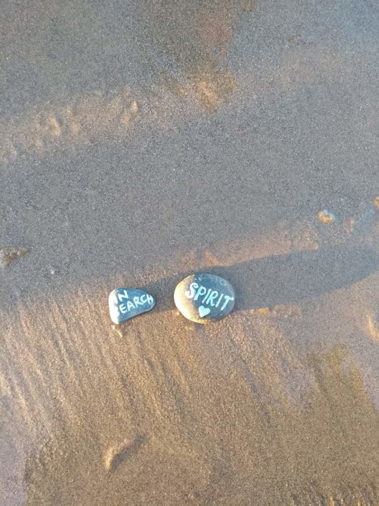 In Search Of Anne Bronte pebble