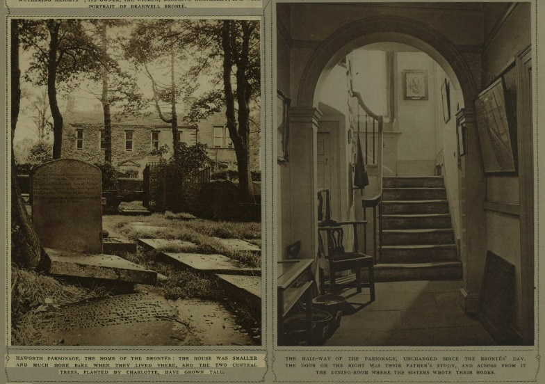 Bronte parsonage and hallway 