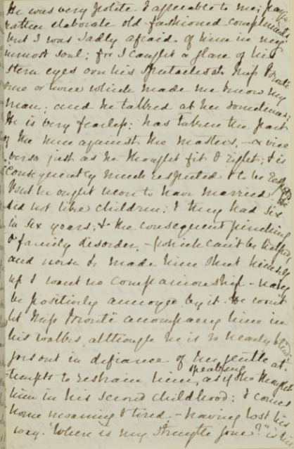 Elizabeth Gaskell's letter to John Forster