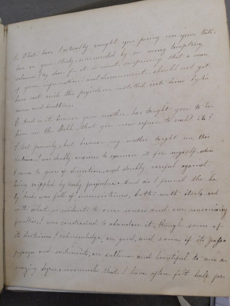 Anne Bronte handwriting