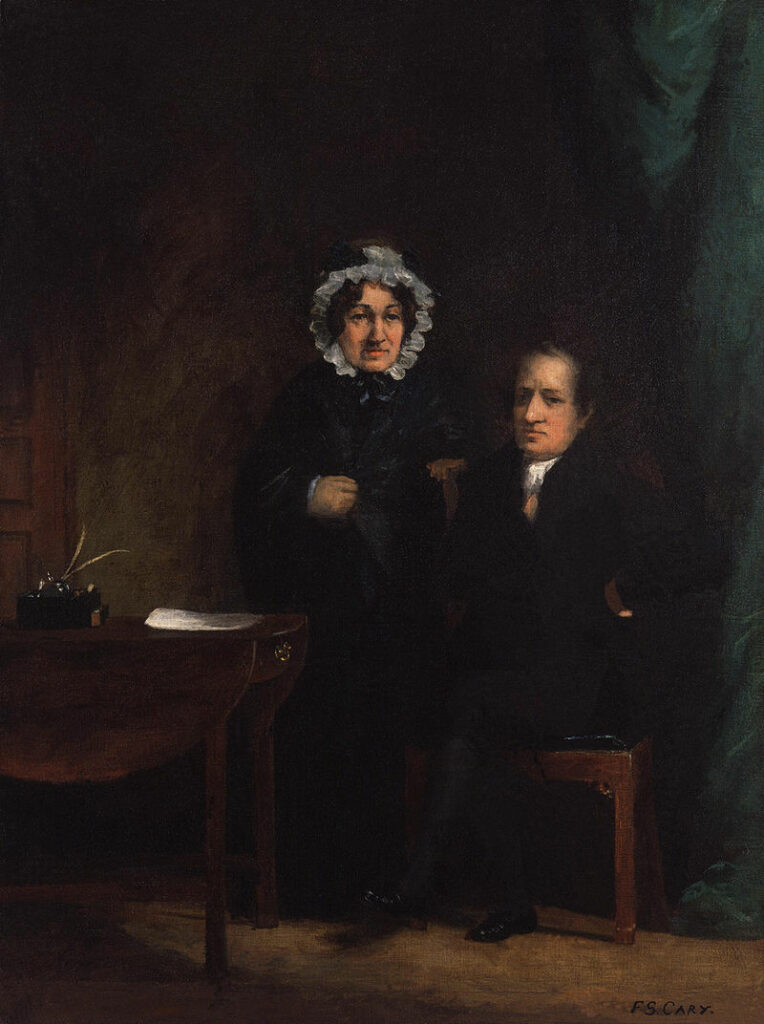 Mary and Charles Lamb by Francis Cary