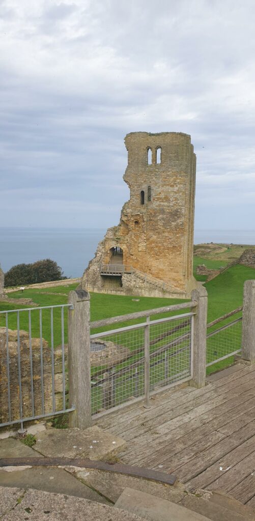 Scarborough Castle's keep