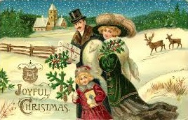Victorian Christmas card