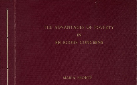 Maria Brontë and the Advantages of Poverty